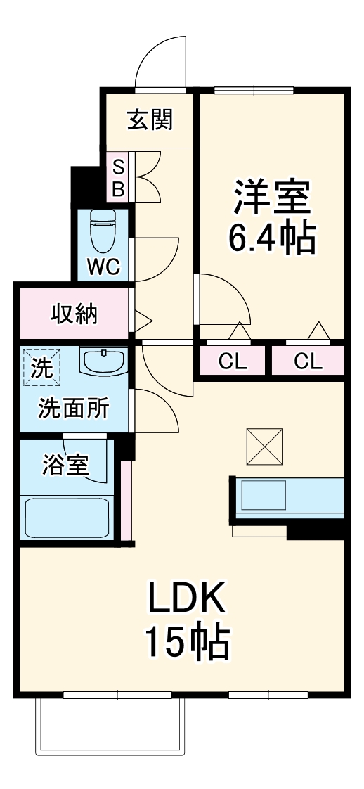 INSIDE SEAの間取り
