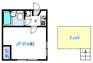 コーポマリーナ座間の間取り