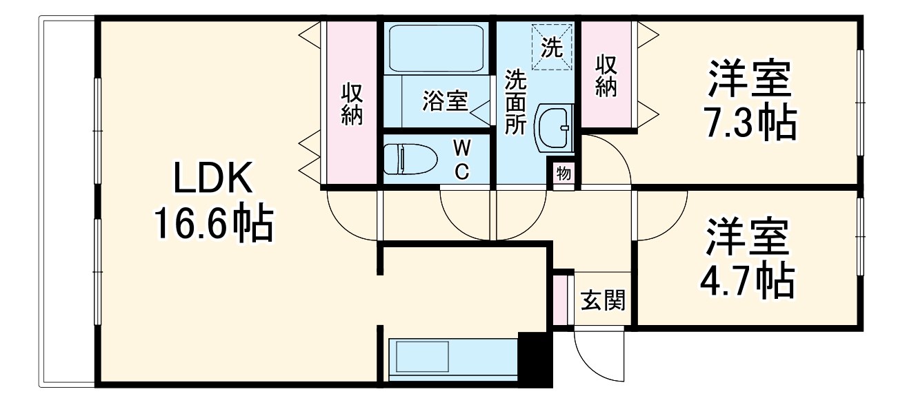 パーク・ノヴァ藤が丘南 の間取り