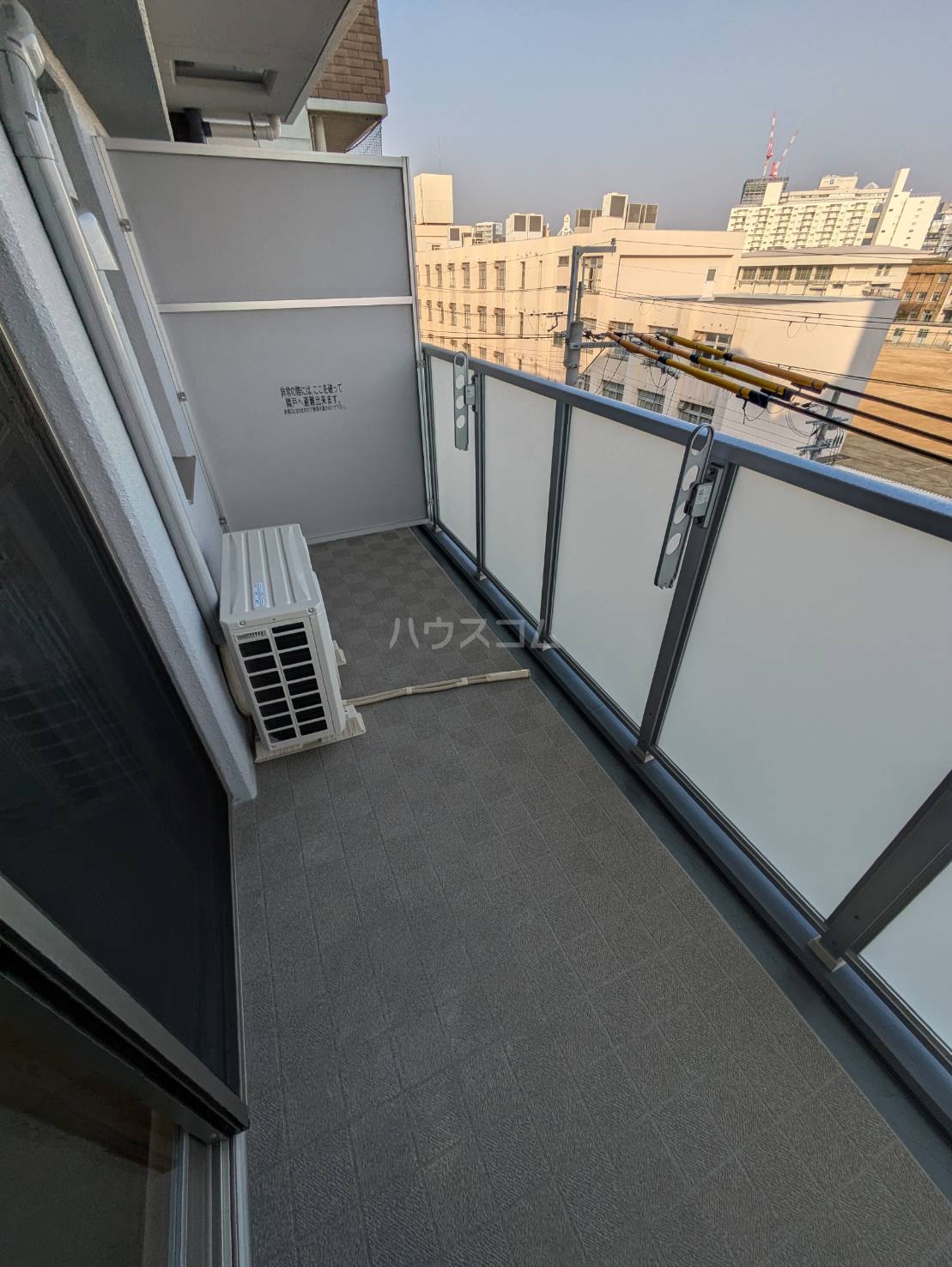 10/23 バルコニー