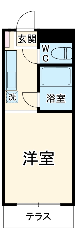 コアクレスト下新城の間取り