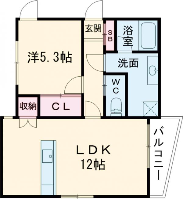 サンジェルマン西小岩の間取り