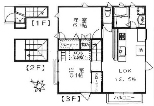 レゾンデートルの間取り