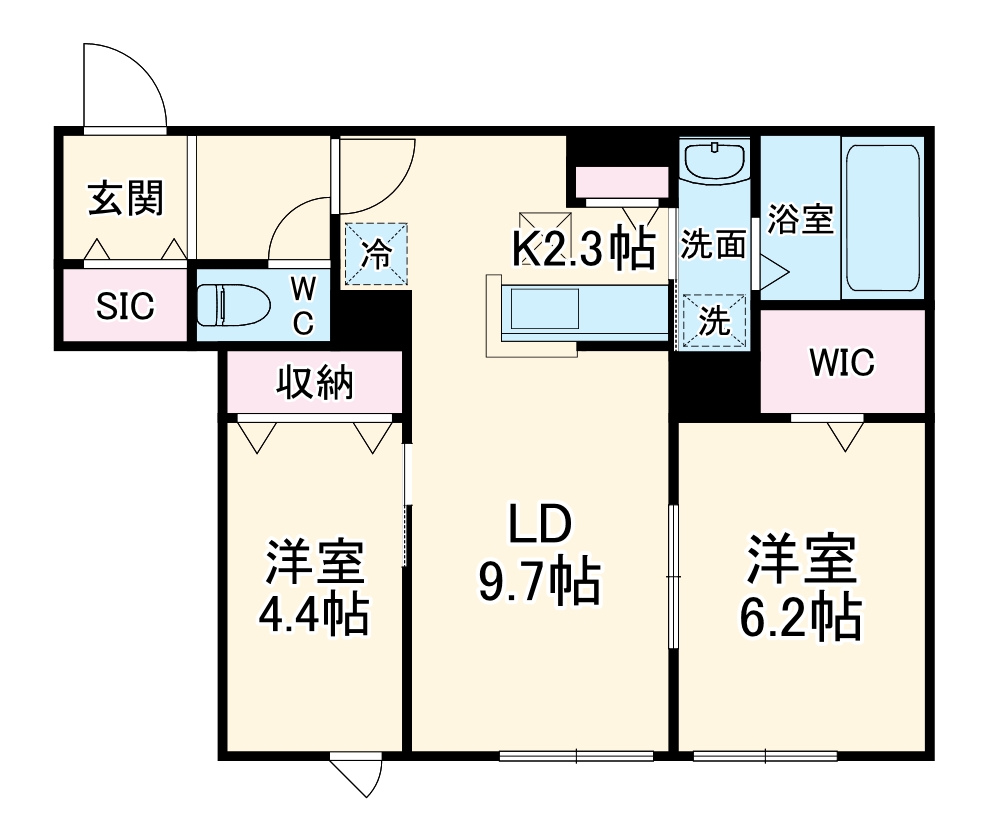 ル シエルの間取り