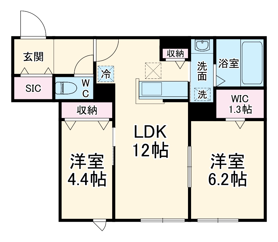 ル シエルの間取り