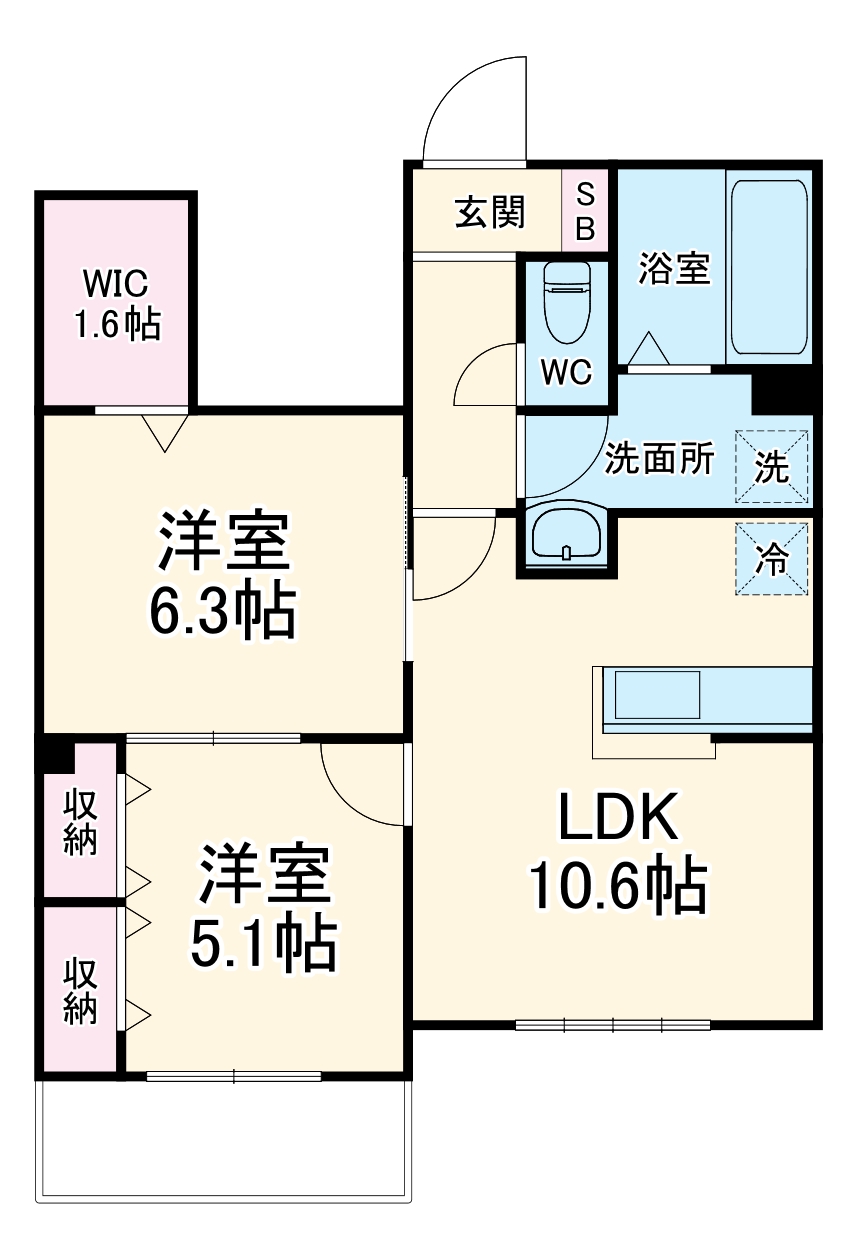 ル シエルの間取り