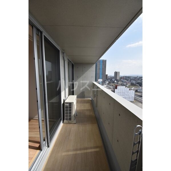 12/24 バルコニー