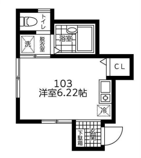 綱島西の完工年月(2008年9月)築の賃貸アパートの間取り