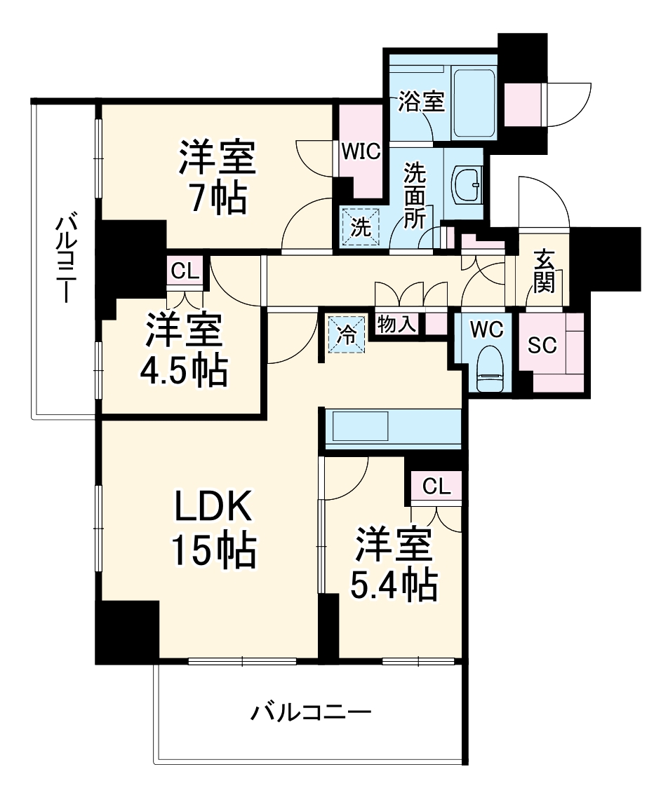 2/24 間取