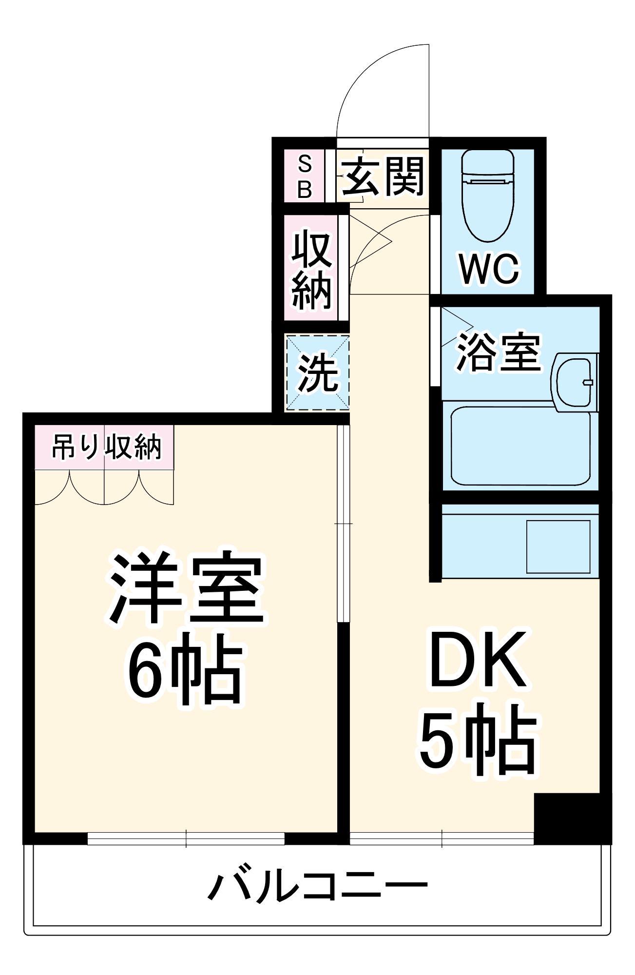 ジュネパレス松戸第41の間取り