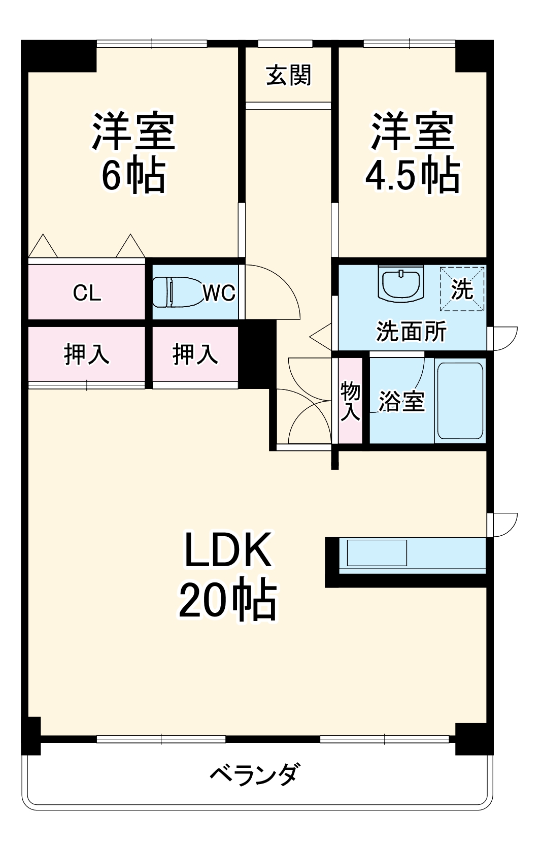 セレクト ドゥの間取り