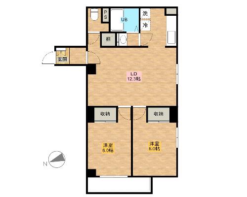 THE SOHTO TERRACEの間取り