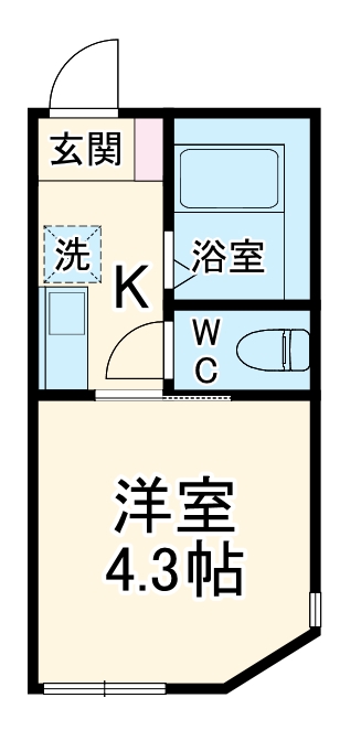 アーヴェル三ツ沢下町の間取り