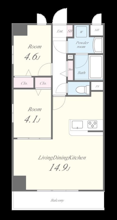 仮称)川口元郷一丁目プロジェクトの間取り