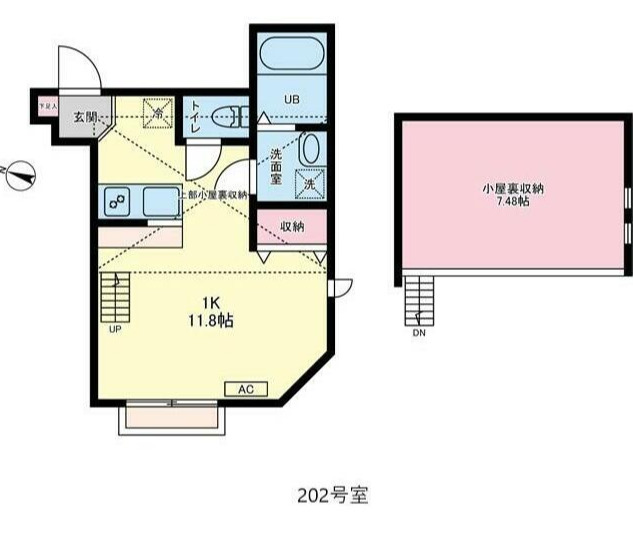 フラットI’zの間取り