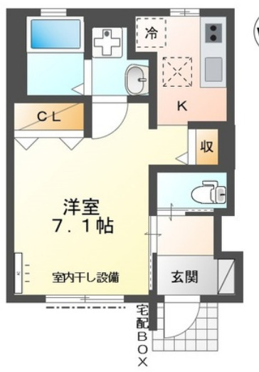 Sｕｎｎｙ　Ｇａｂｌｅｓの間取り