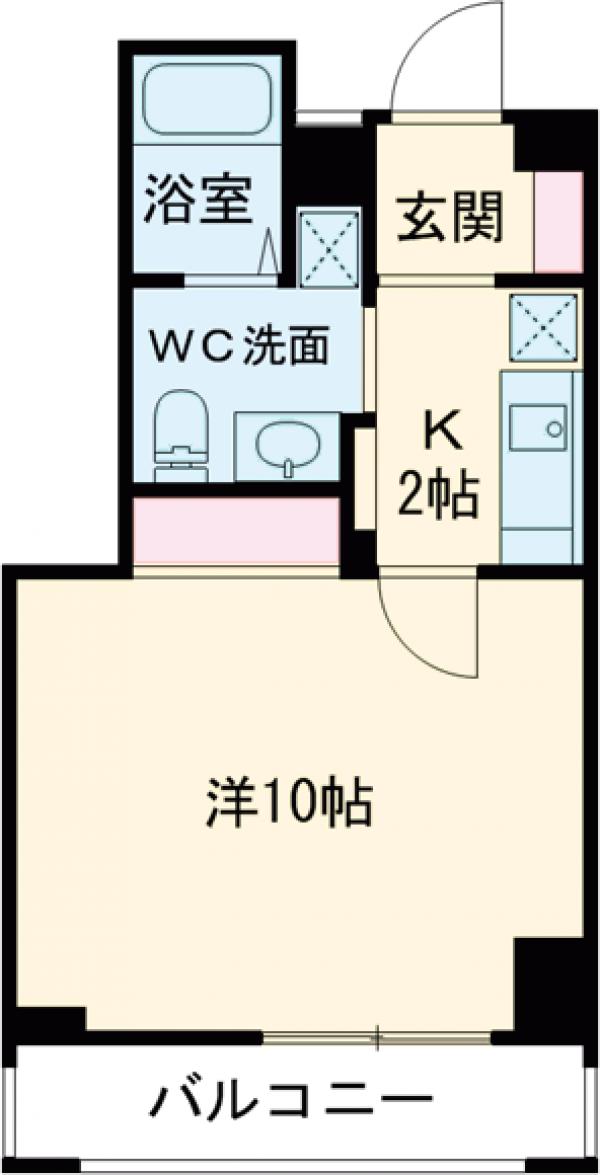 クラヴィーア仙川の間取り