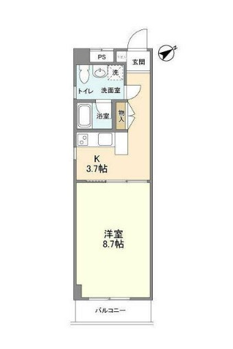 エミネンス新千葉の間取り