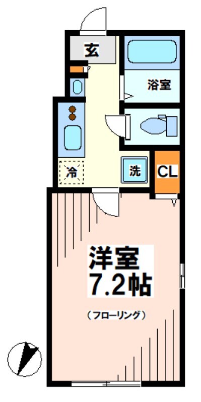 立石の完工年月(2026年3月)築の賃貸マンションの間取り