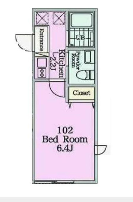 Bleuet Yamatoの間取り