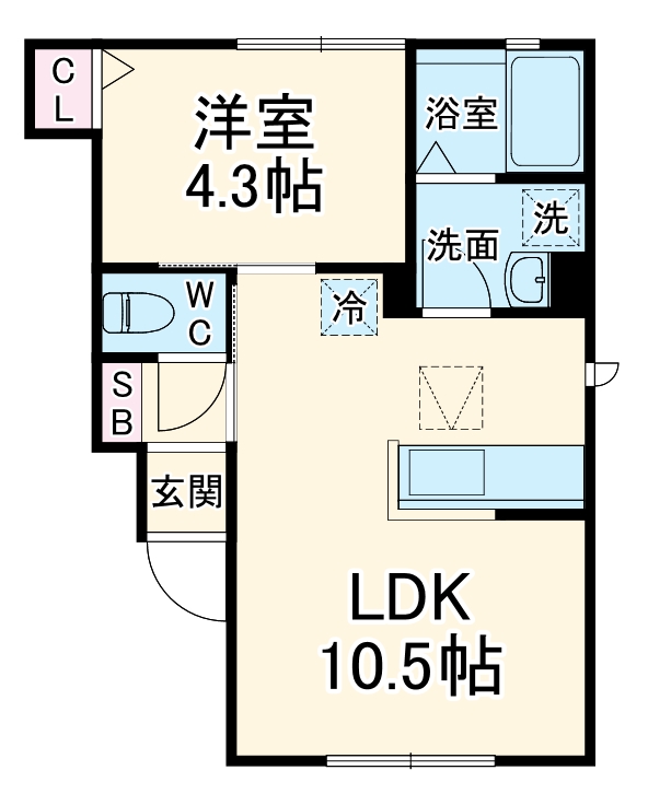 エムヒルズの間取り