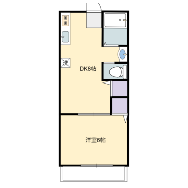牧野マンションの間取り