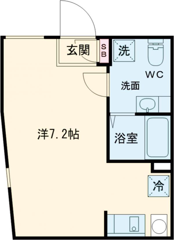 レピュア亀有レジデンスの間取り