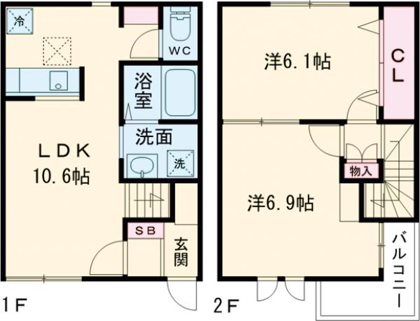 Villettaの間取り