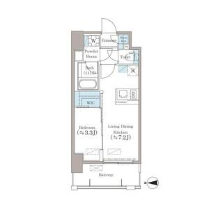 エスリードレジデンス ザ・グラン大阪ノアの間取り