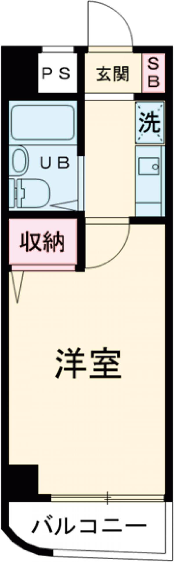 パールコート田無の間取り