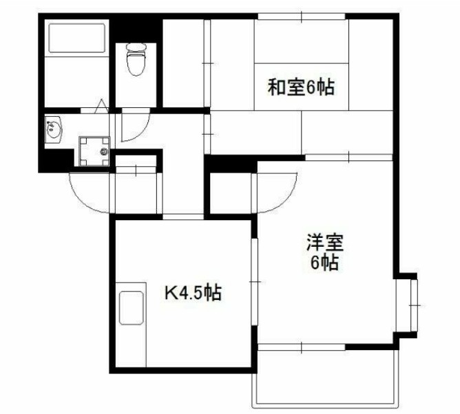 アビタシオン自由が丘の間取り