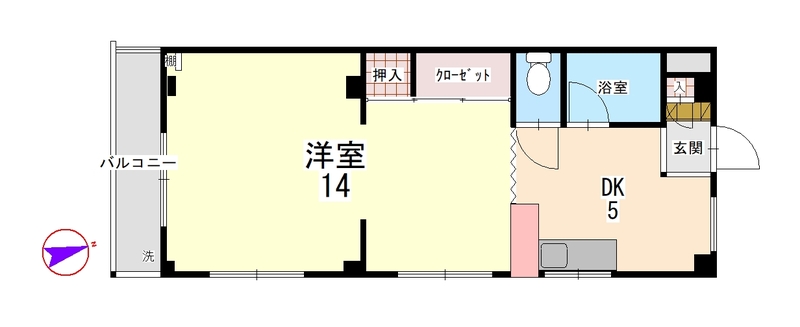 佐藤ビルの間取り