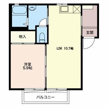 オークスKの間取り