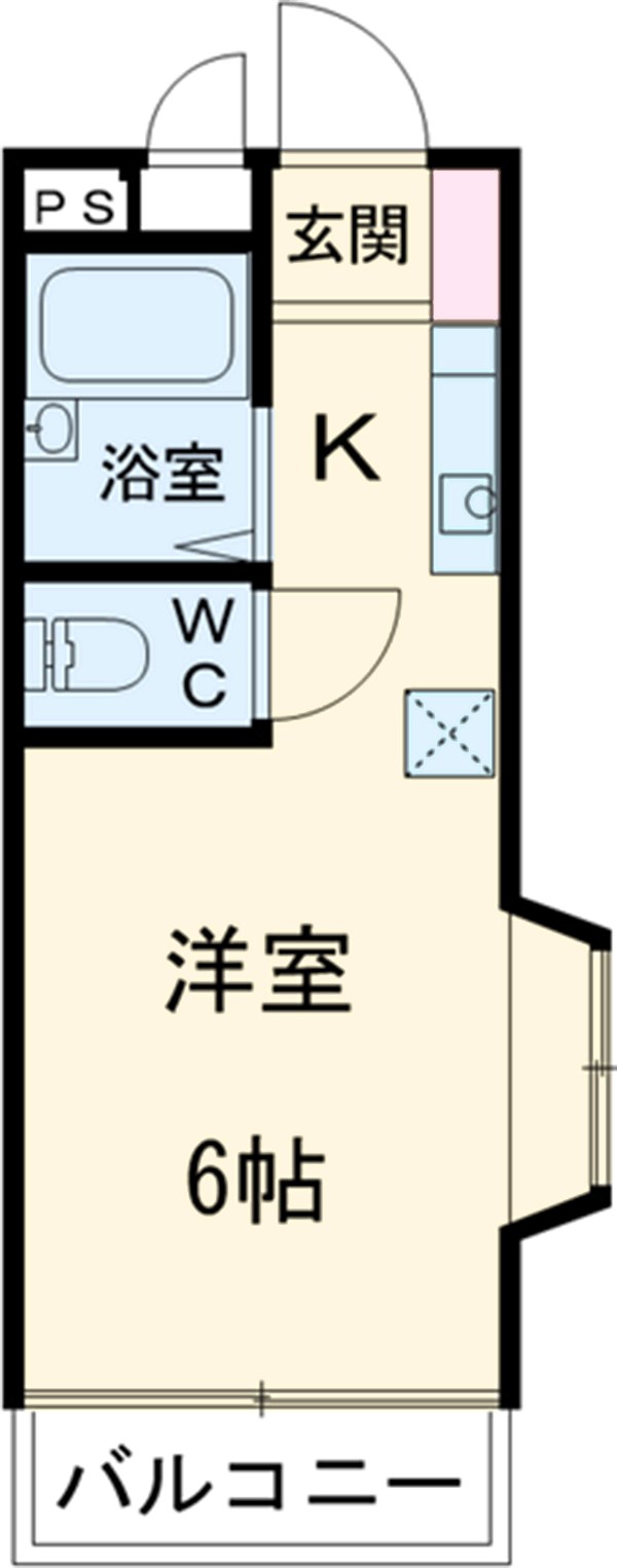 シレネコーポの間取り