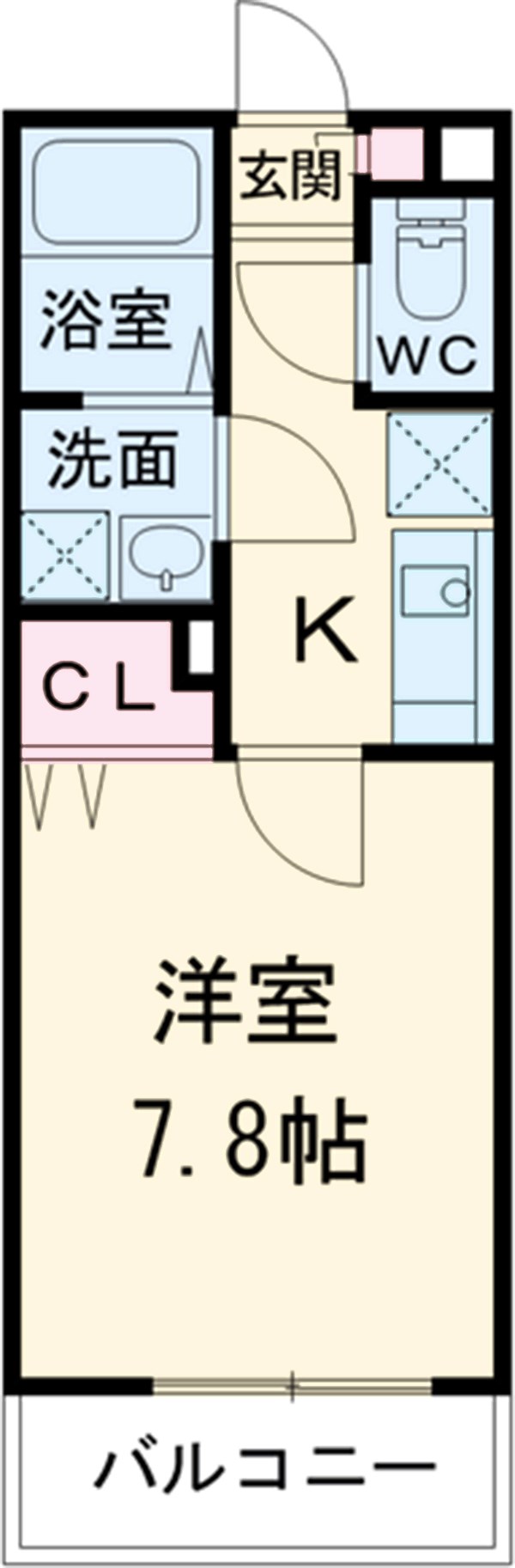 リブリ・二宮の間取り