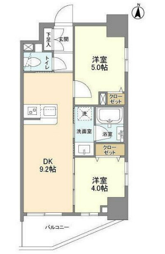 リテラス三ノ輪の間取り