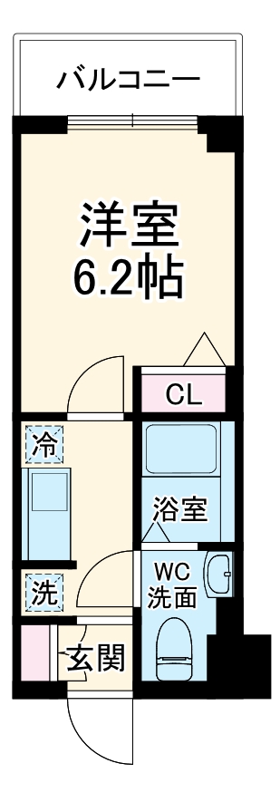 S-RESIDENCE行徳courantの間取り