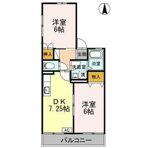 ハイカムール青山の間取り