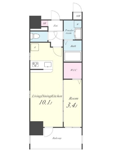 BELLAGIO川口本町の間取り