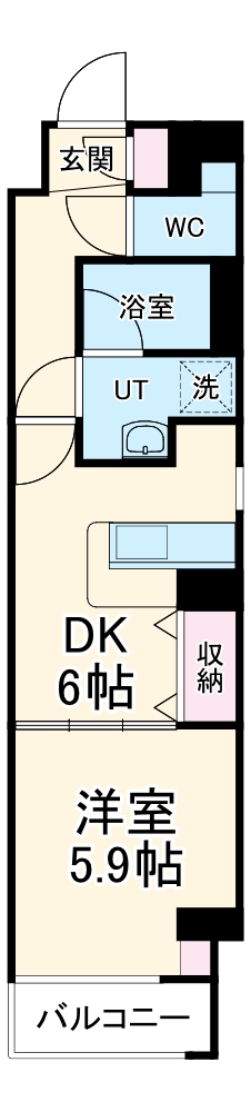 アドバンス京都烏丸グループの間取り