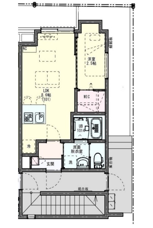KLEIS蓮根の間取り