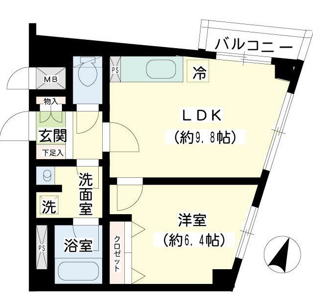 ルート山手の間取り