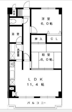 モンヴェール東戸塚の間取り