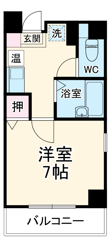 エクセレントハイツ・Sの間取り