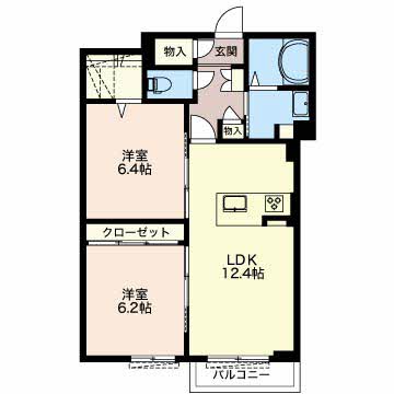 オレンジ・フィールズの間取り