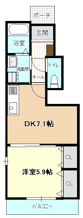 マージェの間取り
