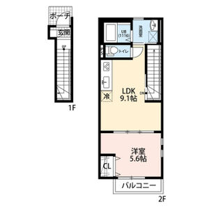 アムール 川原田の間取り