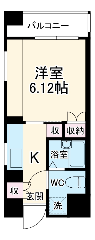 バージュアル武蔵小杉の間取り