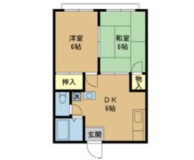 サンライズ成田Aの間取り