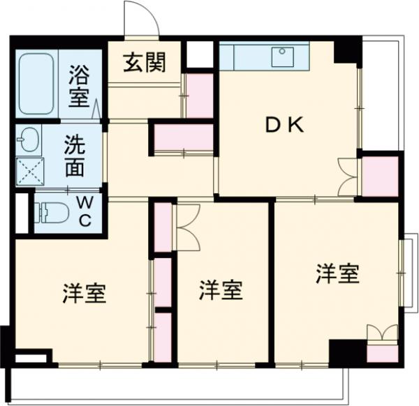 セイントストークマンションの間取り